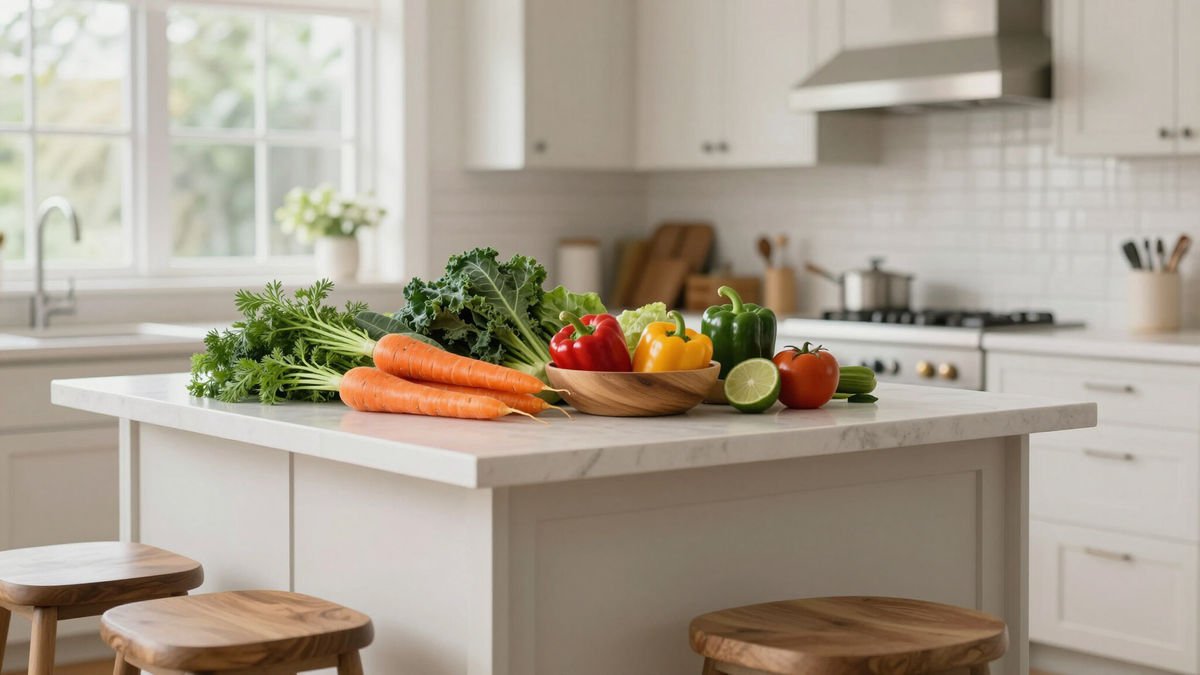 Fresh, wholesome ingredients for nutritional coaching